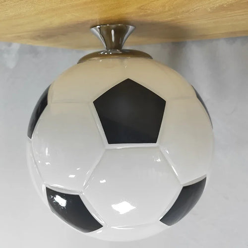 Moderner Art-Déco-Deckenleuchte aus Glas mit elegantem und hellem Design - vue 4 sur 10