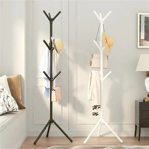 porte-vêtements et chapeaux support vertical en forme de branche - vue 3 sur 7