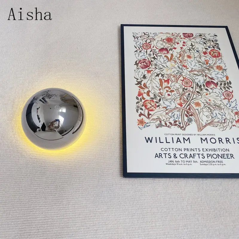 applique scandinave LED style bauhaus pour décoration intérieure moderne - vue 6 sur 9