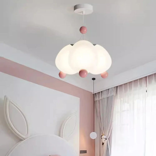 Moderner Kronleuchter für das Kinderzimmer – niedliches Design für Mädchenzimmer - vue 4 sur 7