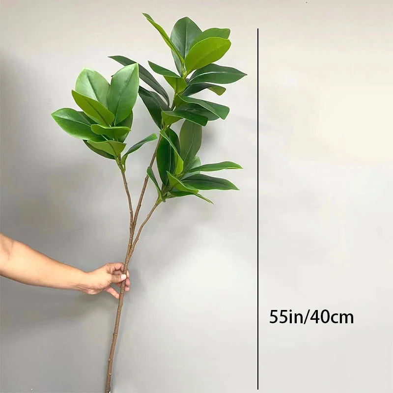 grands ficus artificiels en caoutchouc pour décoration de Noël - vue 9 sur 9