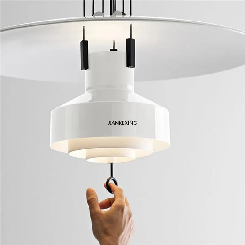 lustre led au design moderne pour décoration maison - vue 4 sur 13