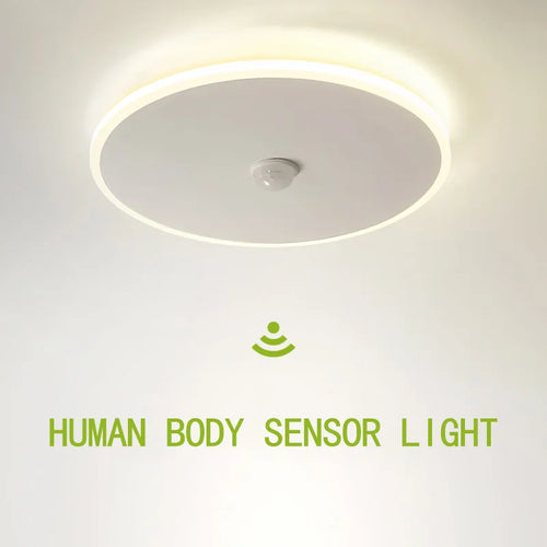 plafonnier led à induction avec capteur de mouvement humain