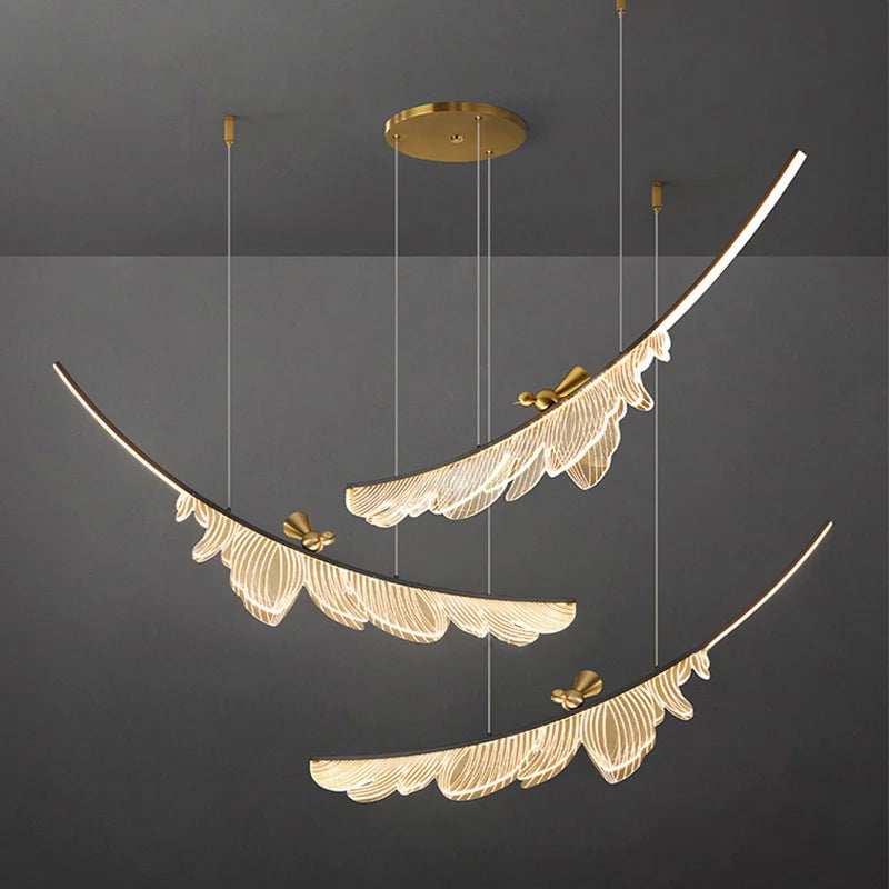 plafonnier led design moderne pour un intérieur élégant et décoratif - vue 7 sur 9