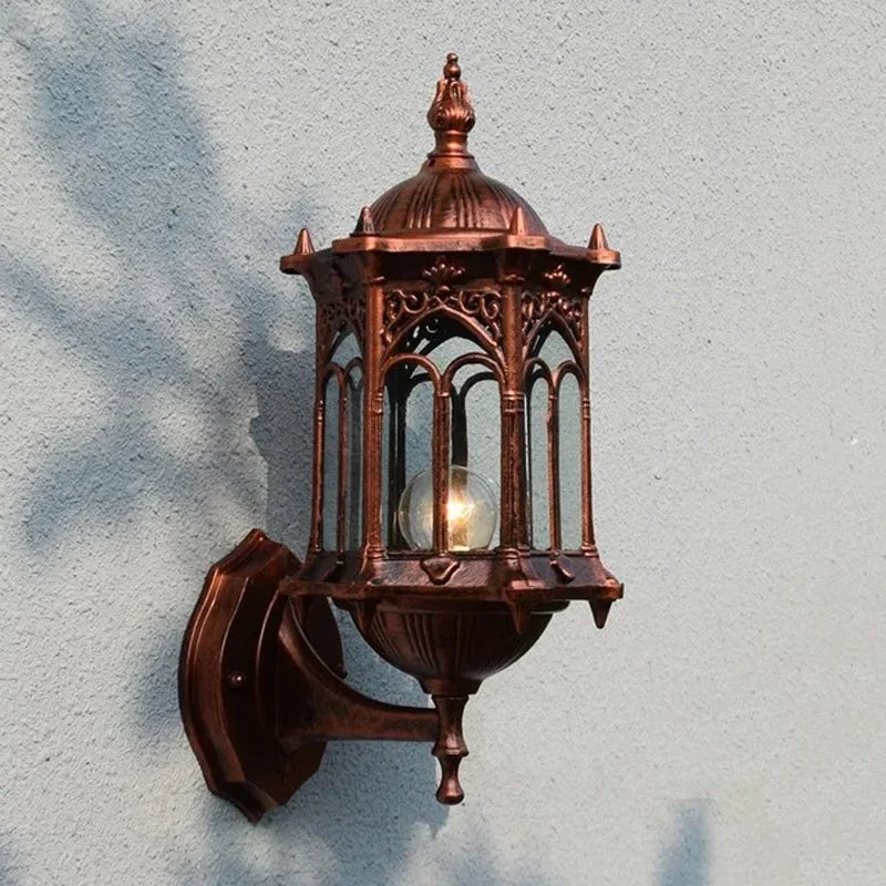 applique murale extérieure pour jardin et terrasse lumineuse - vue 9 sur 9