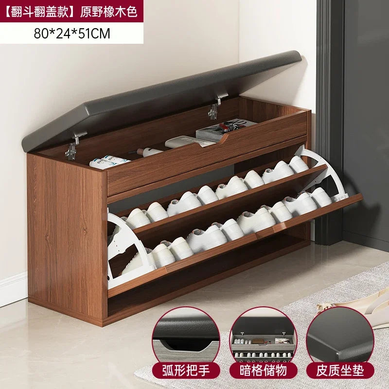 armoires à chaussures modernes de rangement vertical design japonais - vue 12 sur 21