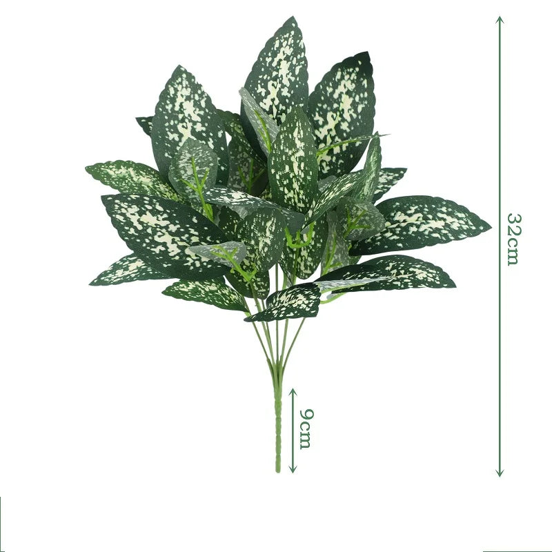feuilles de bambou artificielles en soie pour décoration élégante - vue 22 sur 32