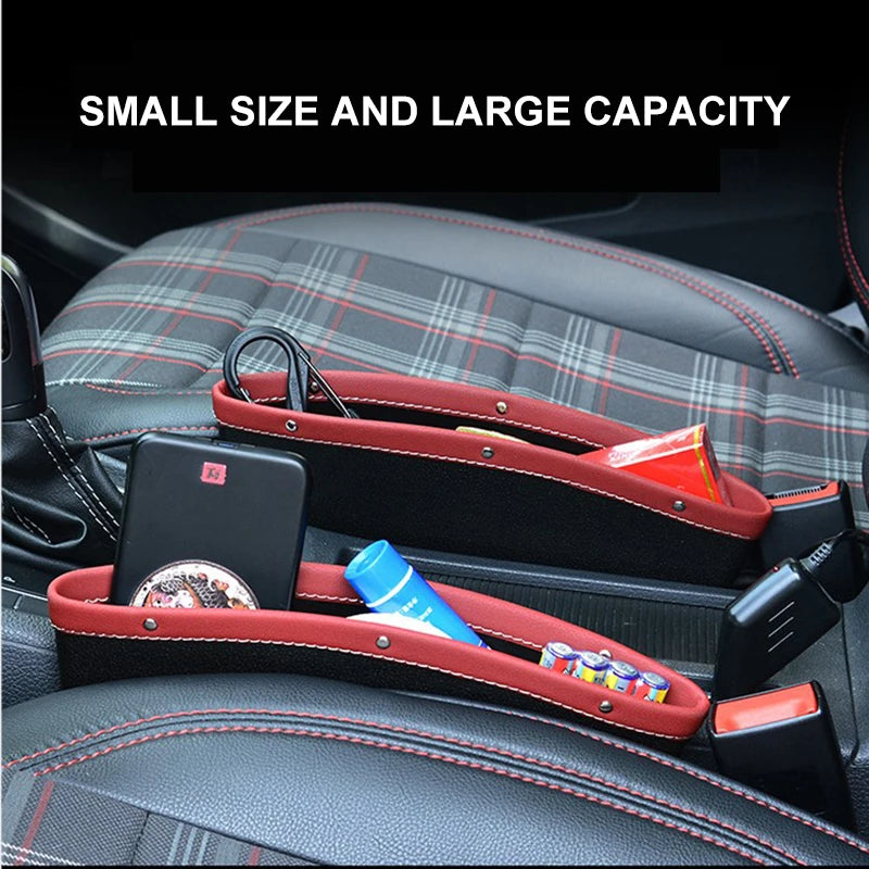 organisateur de voiture multifonctionnel avec porte-gobelet et rangement - vue 5 sur 10
