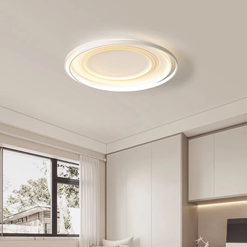 plafonnier moderne à leds télécommandé pour décoration intérieure - vue 3 sur 8