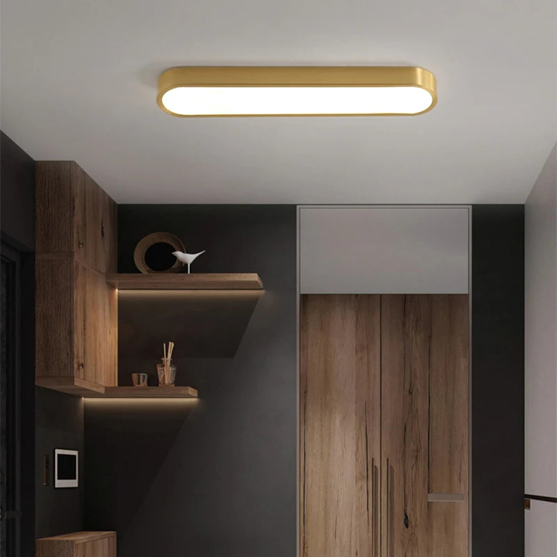 plafonnier led nordique pour décoration intérieure lumineuse - vue 4 sur 8
