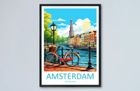 affiche artistique des plus belles villes du monde
