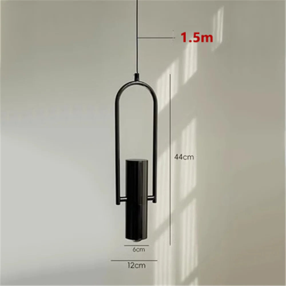 lustre à led réglable design moderne pour intérieur restaurant bar café - vue 6 sur 7