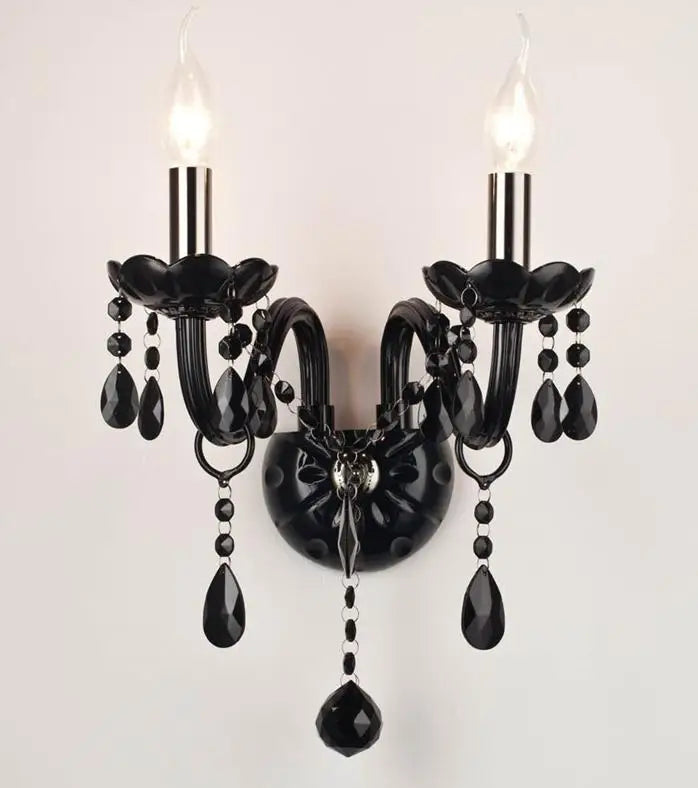 applique murale antique en cristal pour intérieur design élégant - vue 8 sur 10