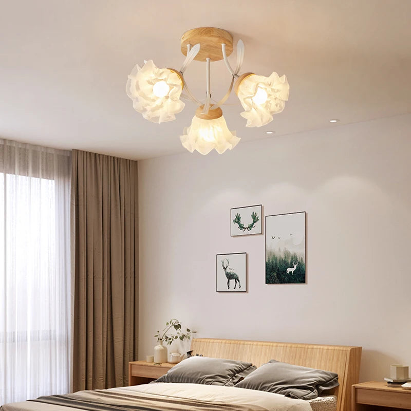 lustre nordique moderne en led pour décoration intérieure créative - vue 6 sur 9