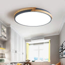 Ultraflache LED-Deckenleuchte nordisches Design dekorativ Einbau