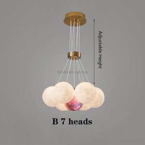 suspension led 3d lustre éclairage winfordo