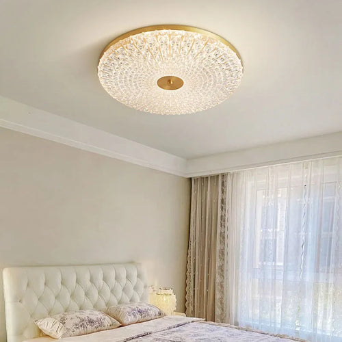 plafonnier led moderne rond pour éclairage intérieur élégant