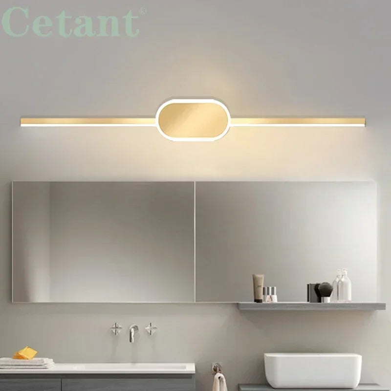 Applique murale LED moderne avec miroir décoratif - vue 6 sur 12