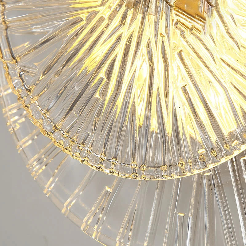 plafonnier en verre moderne pour décoration intérieure élégante - vue 6 sur 7