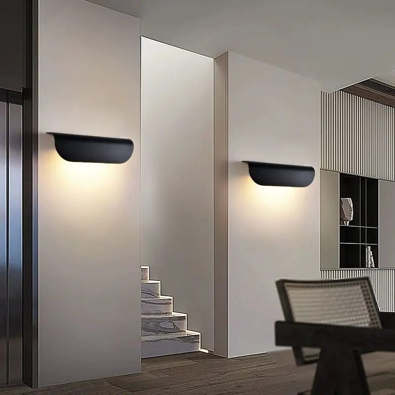 applique murale extérieure à led étanche pour décoration divers espaces - vue 3 sur 7