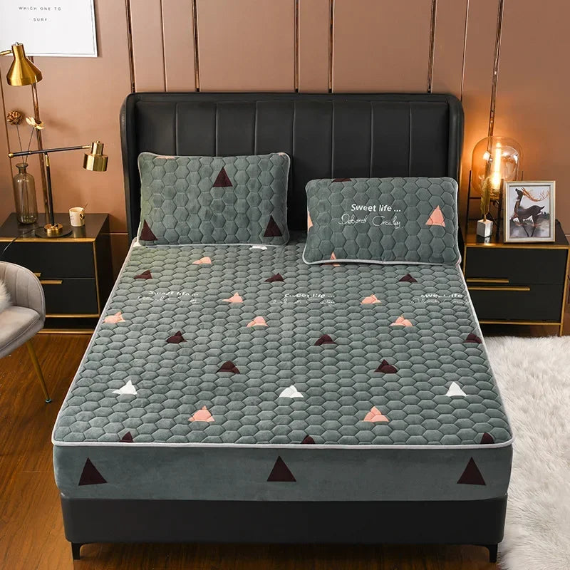 drap matelassé housse de protection en velours épais antidérapante