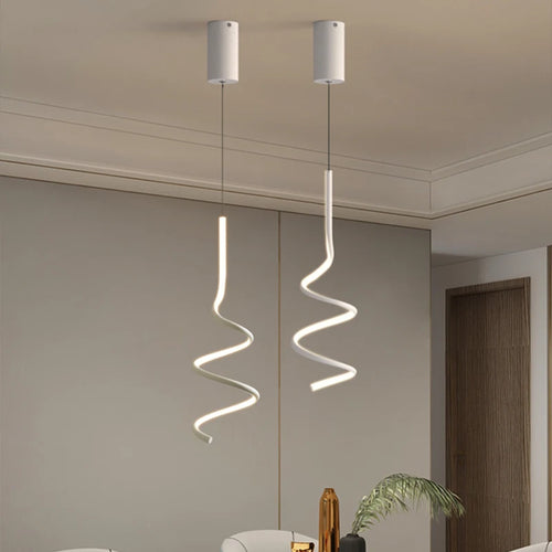 Petite lampe suspendue moderne et Simple pour chambre à coucher