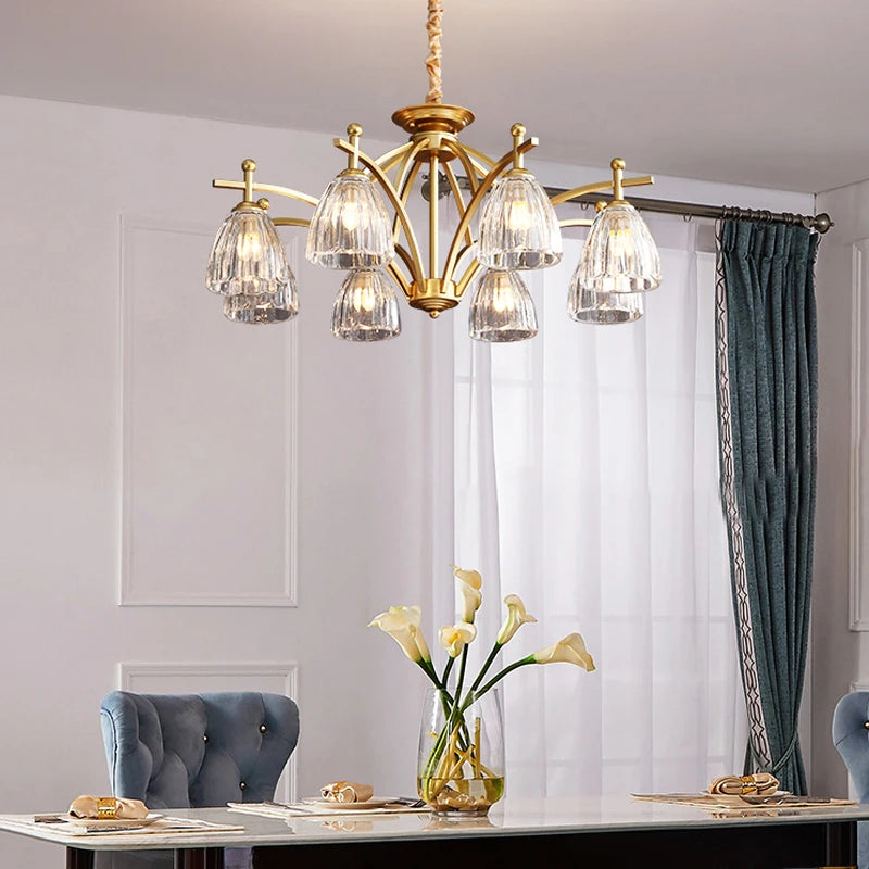 lustre design de luxe nordique vintage suspension loft