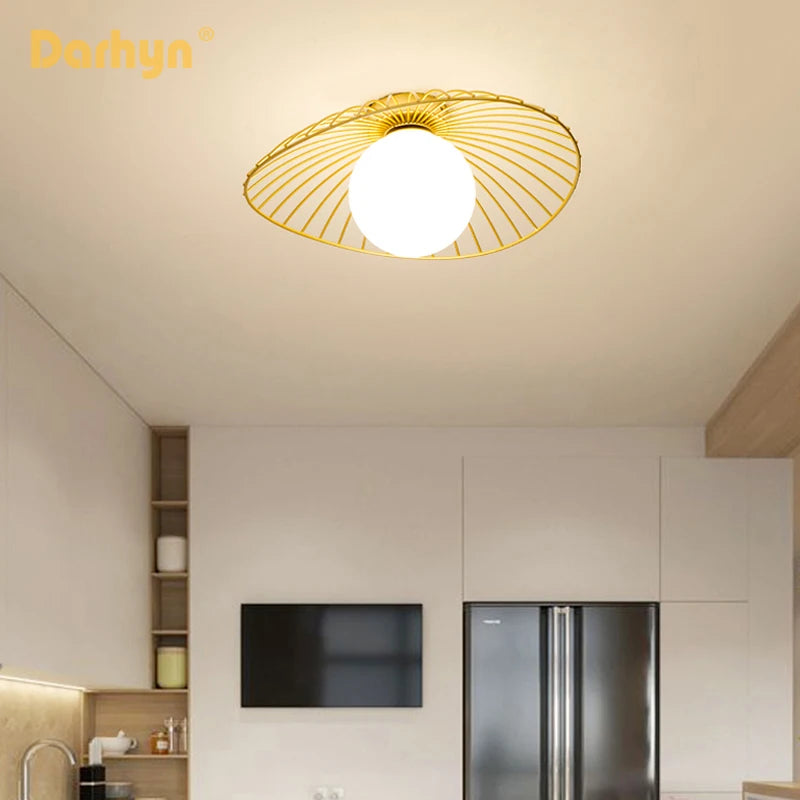 Plafonnier LED en forme de jupe - vue 3 sur 10