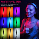 Ulanzi VL119 lampe de poche colorée RGB 19.68 pouces baguette de lumière LED portable CRI 95 + 2500 K-9000 K lampe de Studio de photographie