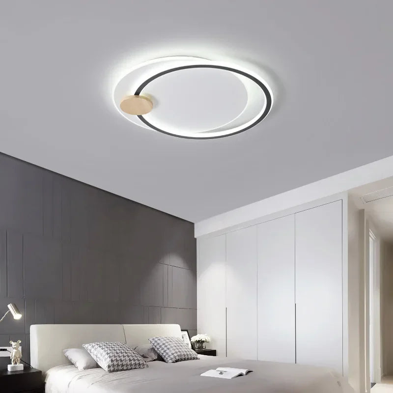Plafonnier rond led moderne simple pour décoration d'intérieur - vue 7 sur 10