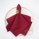 Serviette de table coton lavable style pastoral 24
