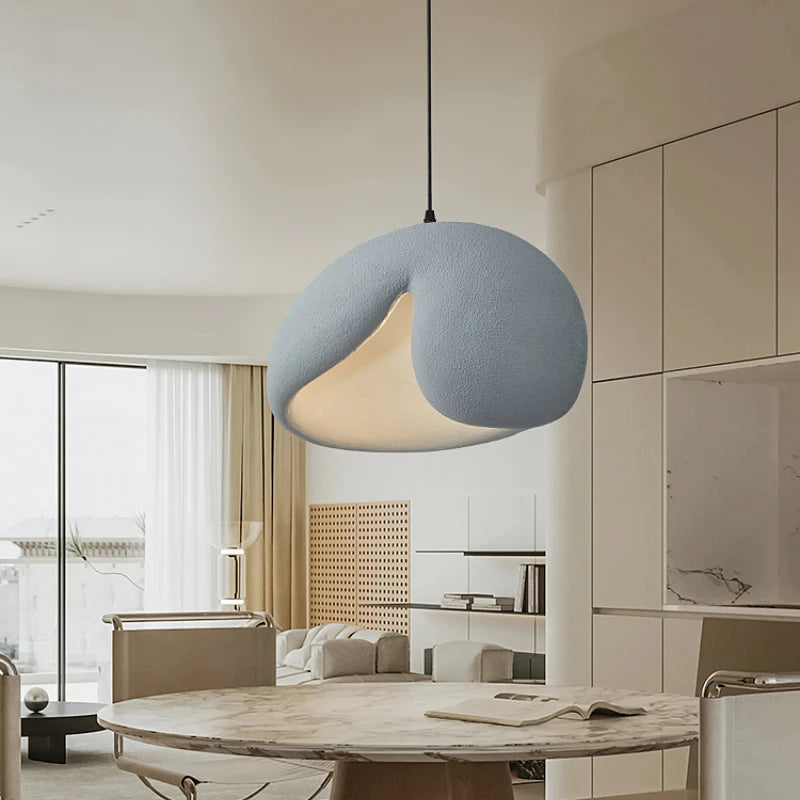 Kronleuchter Wabi Sabi nordisch minimalistisch LED hängend - vue 3 sur 10