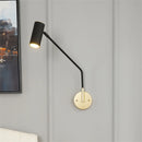 Moderne schwenkbare Wandleuchte mit Dimmer dekorativ