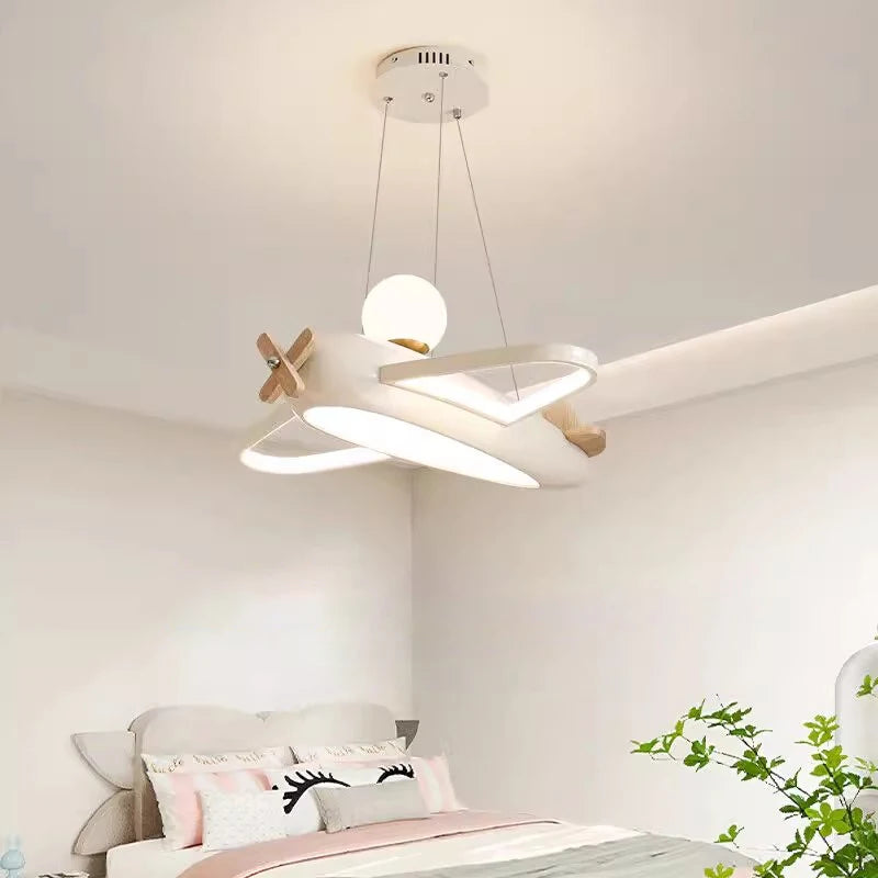 lustre moderne pour chambre d'enfant style romantique et élégant - vue 3 sur 8