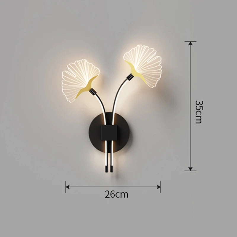 Moderne LED-Wandleuchte für elegante Innendekoration