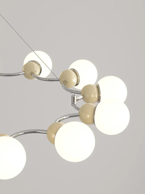 Moderne LED-Pendelleuchte für elegante Innendekoration - vue 5 sur 22