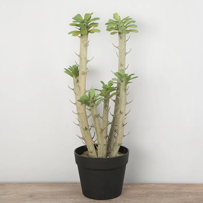 grande plante artificielle en pot pour décoration intérieure et extérieure - vue 5 sur 9
