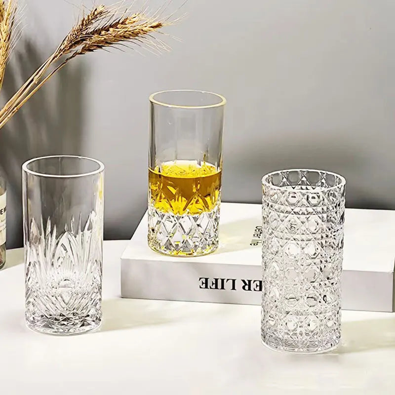 Verre original bâton hockey glace fond épais maison - vue 6 sur 6