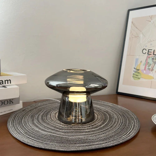 lampe de chevet led créative soucoupe volante avec intensité variable
