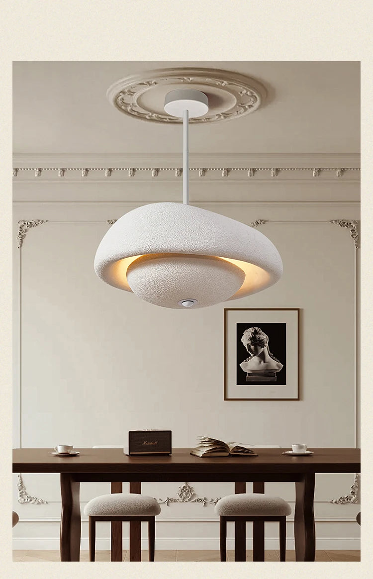 lustre moderne wabi-sabi pour restaurant et bar décoratif - vue 6 sur 8