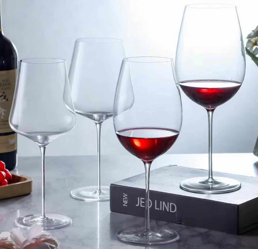 Verre a vin cristal extra fin bord bombe - vue 7 sur 7