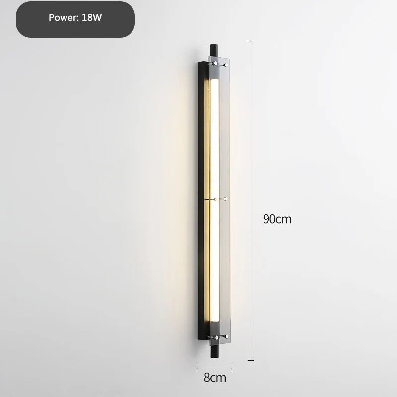Italienische minimalistische Wandleuchte mit kreativem Design für den Innenbereich