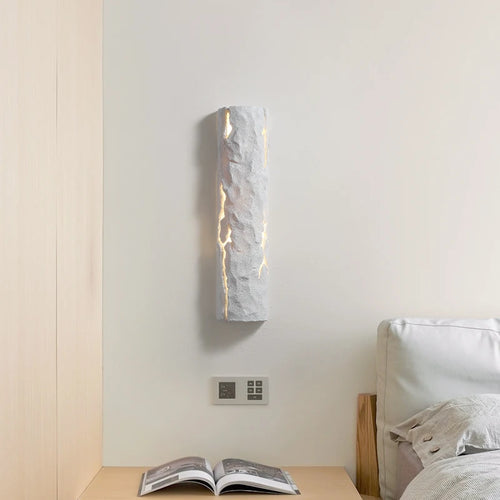 LED-Wandleuchte Design Baumstumpf nordischer Stil modern - vue 3 sur 10