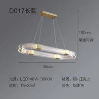 LED-Pendelleuchte in Ringform für Loft und Restaurant