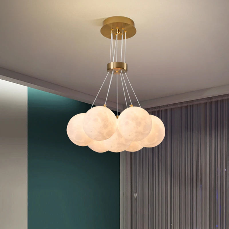 suspension led winfordo imprimée en 3d - vue 4 sur 12