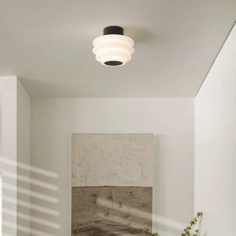 Plafonnier led simple pour décoration intérieure moderne - vue 6 sur 9