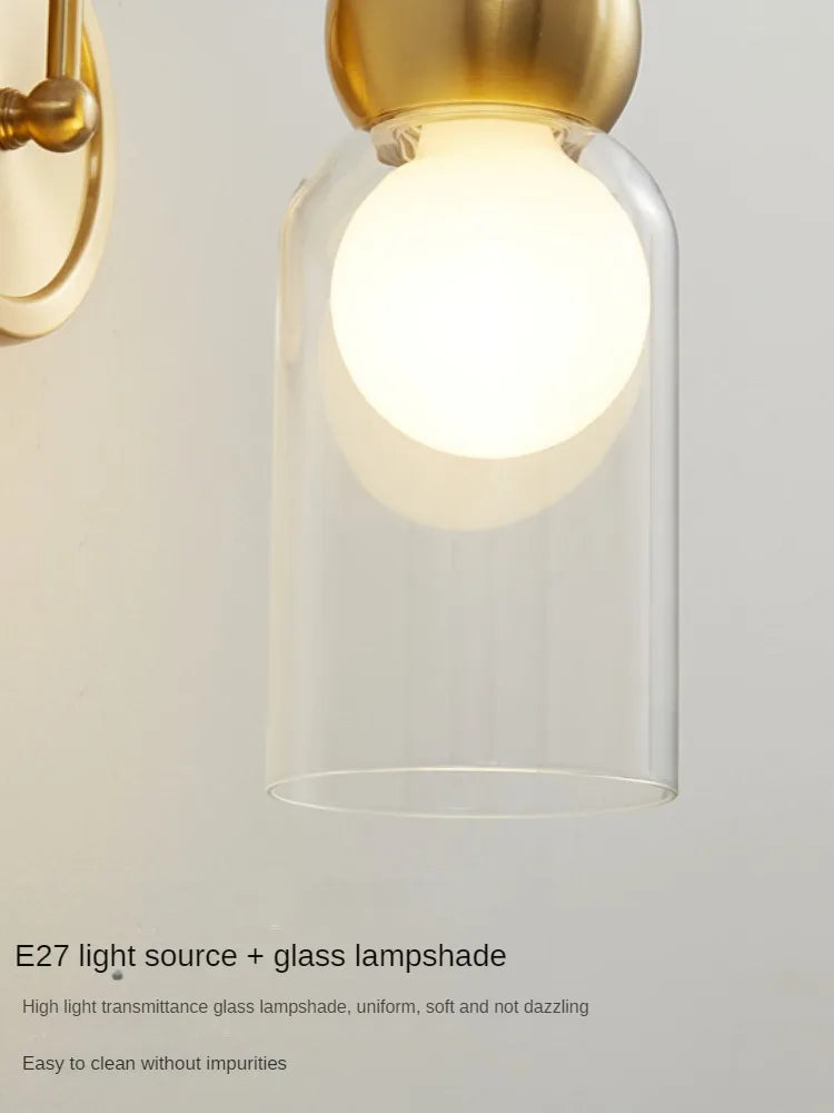 Wandleuchte aus Kupfer im postmodernen Stil für minimalistische Innenräume - vue 5 sur 10