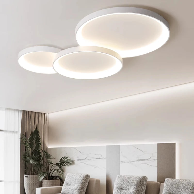 lustre led minimaliste moderne pour intérieur tendance 2023 - vue 4 sur 12