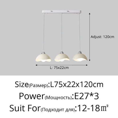 Eleganter LED-Kronleuchter im nordischen Stil für die stilvolle Inneneinrichtung - vue 12 sur 13
