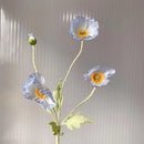 bouquet de fleurs artificielles pavot pour décoration maison jardin fête